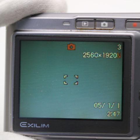 動作品 カシオ EX-S500 EXILIM デジタルカメラ Amazon | CASIO EX-S500GY EXILIM CARD | コンパクト 通販